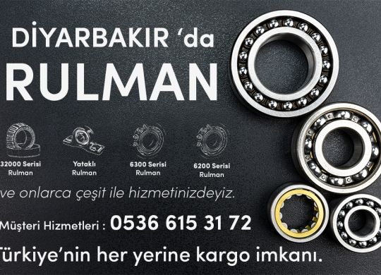 Diyarbakır 'da Rulman