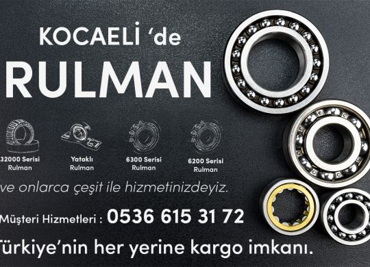 Kocaeli 'de Rulman