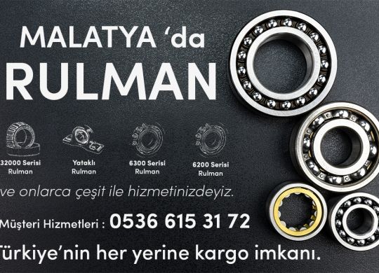 Malatya 'da Rulman