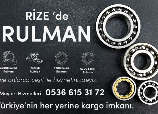 Rize 'de Rulman