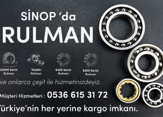 Sinop 'da Rulman